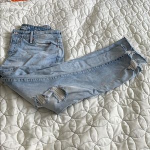 Levi’s Distressed Mom Jeans